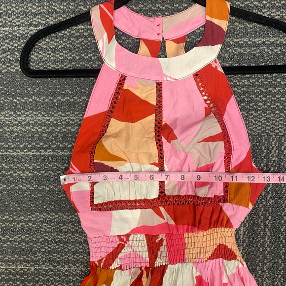 Anthropologie Abel the Label Brand Frankie Halter Maxi Dress Size Small - Picture 7 of 10